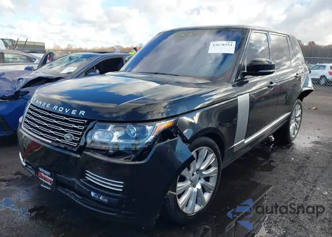 2017 Land Rover Range Rover 5.0L V8 Supercharged z USA, uszkodzony, nr VIN SALGS5FE1HA351703